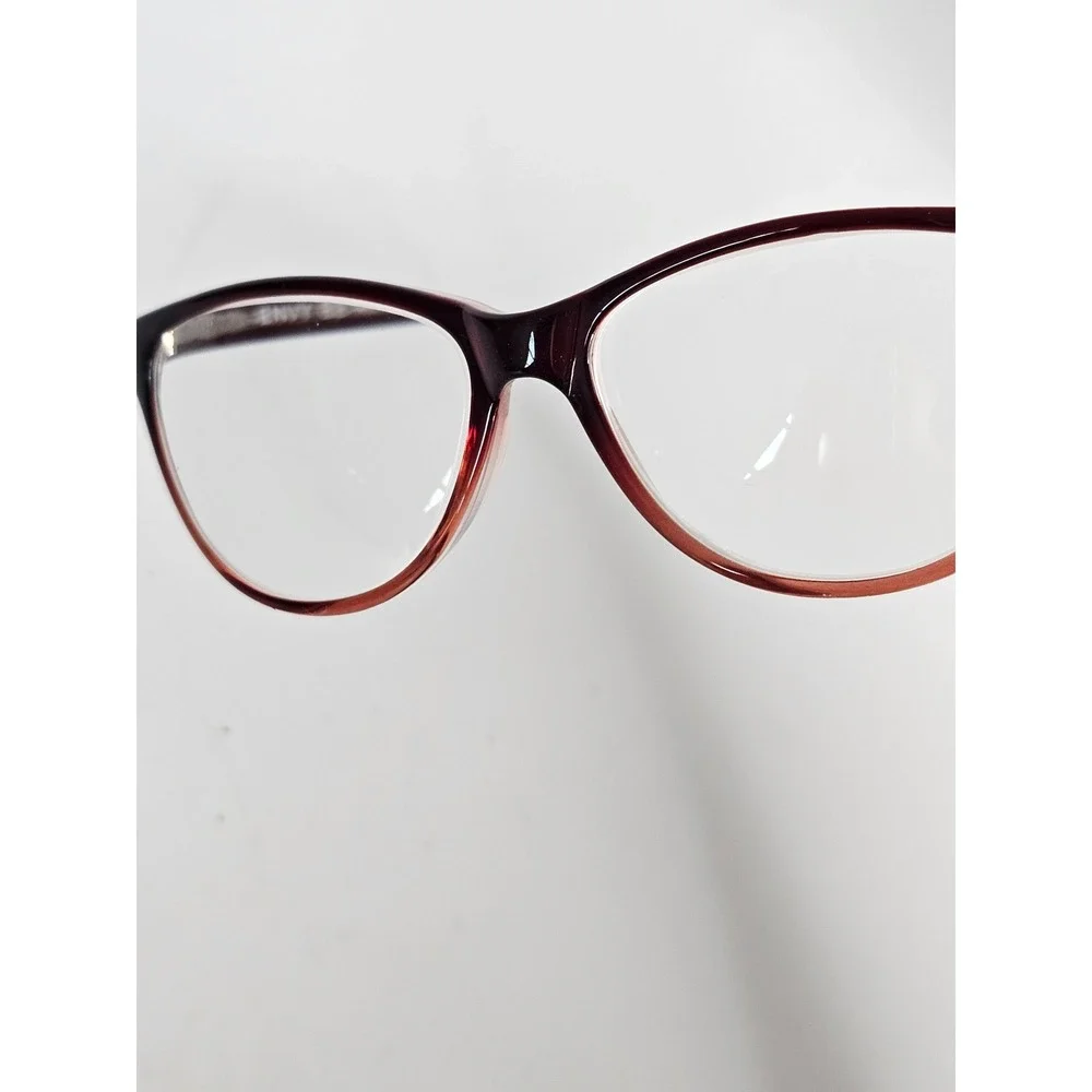 Envy‎ EE-Angie Brown Cat Eye Eyeglasses Frames 52-16-140 Women *FRAME ONLY*